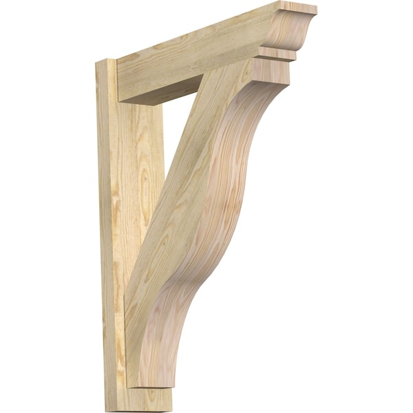 Ekena Millwork Funston Traditional Rough Sawn Outlooker, Douglas Fir, 6"W x 26"D x 32"H OUT06X26X32FST01RDF - main